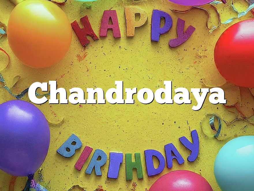 Chandrodaya