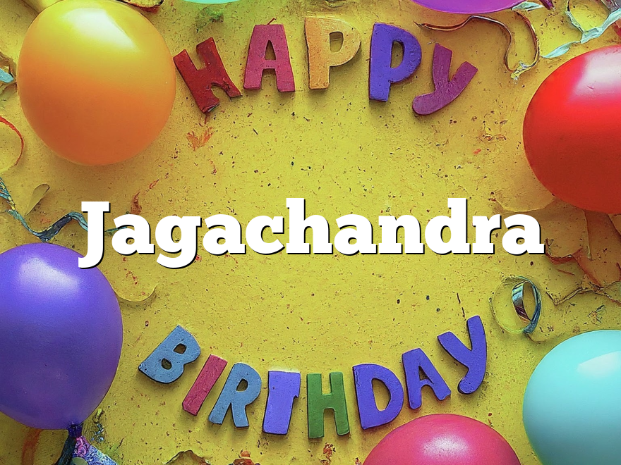 Jagachandra