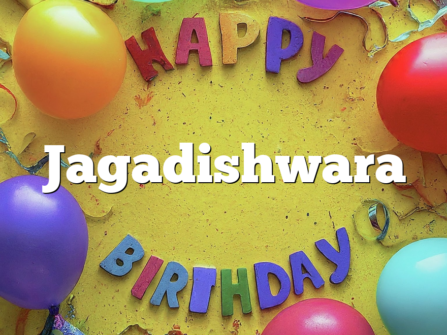 Jagadishwara