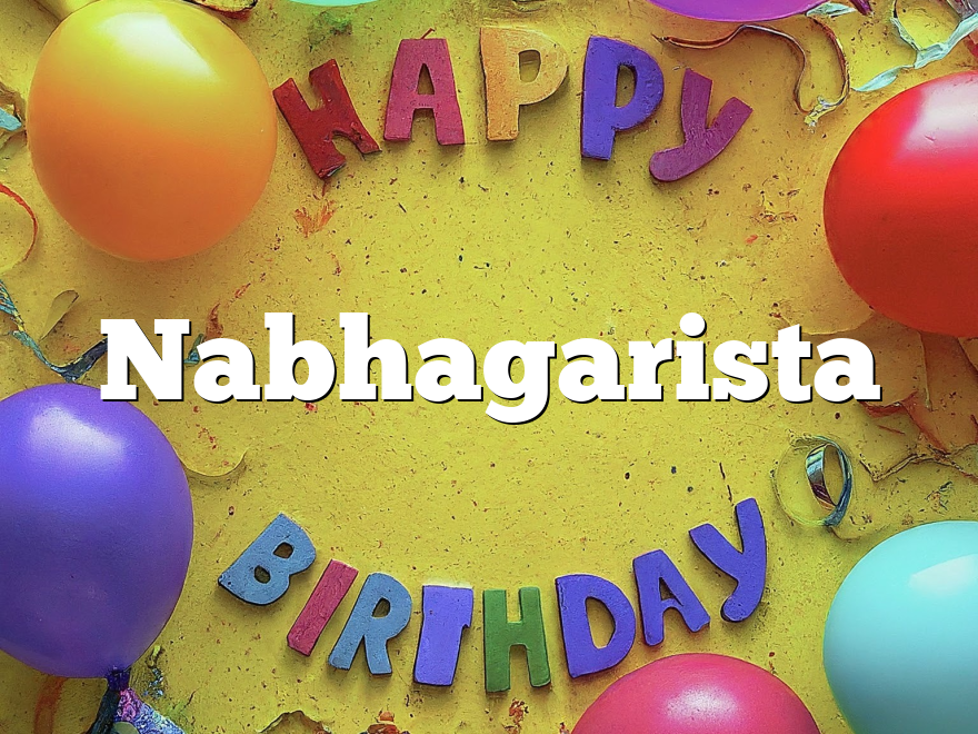 Nabhagarista