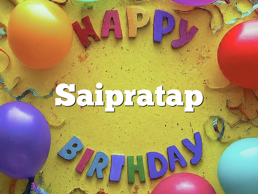 Saipratap