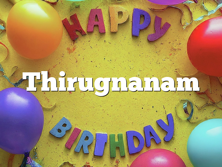 Thirugnanam