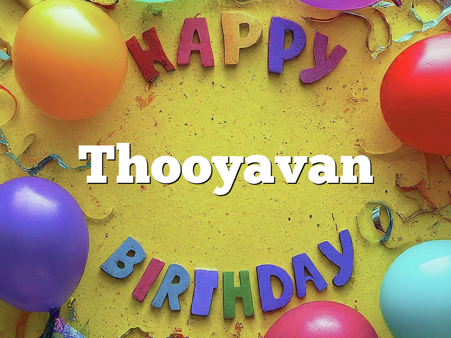 Thooyavan